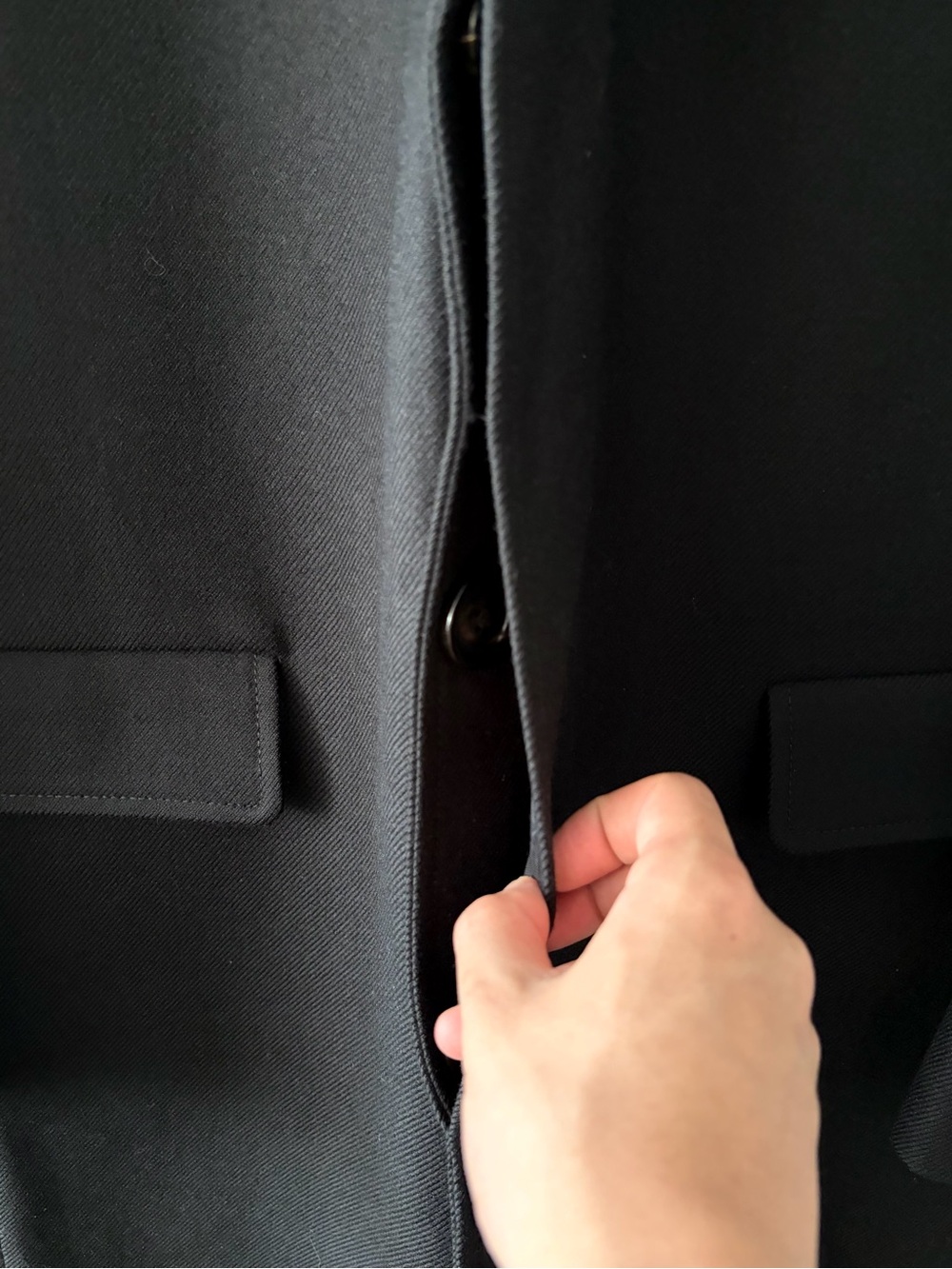 Maison Martin Margiela FW2011 Heavy Wool Chesterfield Coat - Picture 3 of 4